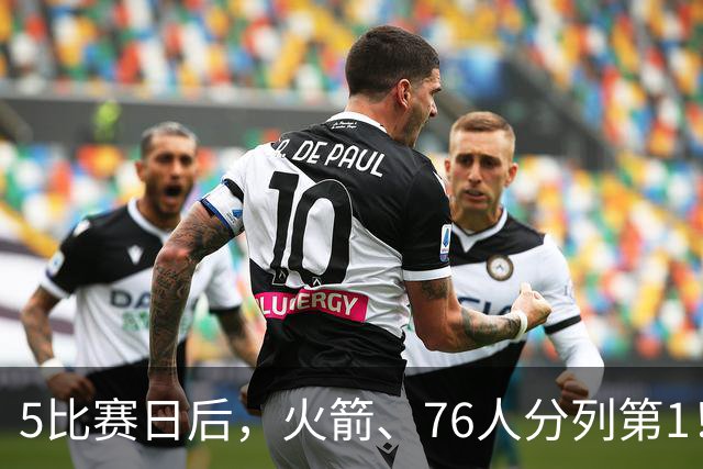 5比赛日后，火箭、76人分列第1！4队拉胯，5队成惊喜！